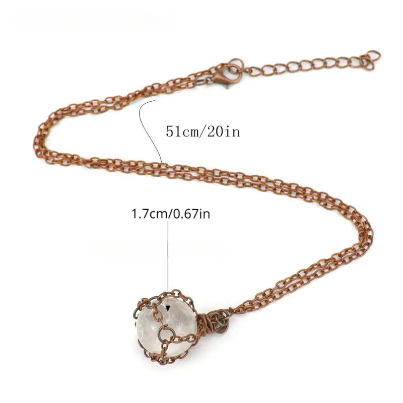 Retro, Natural White Crystal QUARTZ, Gem, Natural Stone Ball