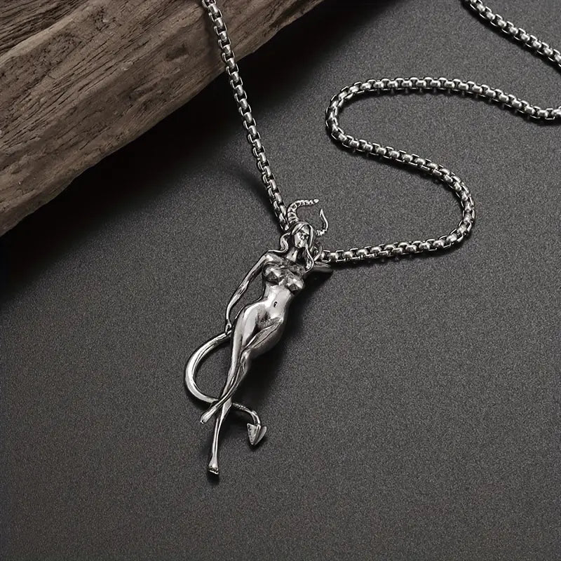 Metal Taurus Eros Pendant Necklace Creative Necklace Jewelry Gift Zodiac