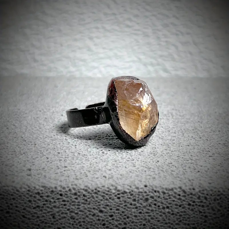 Citrine Natural Stone Ring