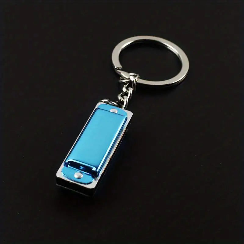 Harmonica Keychain