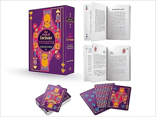 The Deck of Fortune - Book & Card Set - Divination - How to read with playing cards - NEW