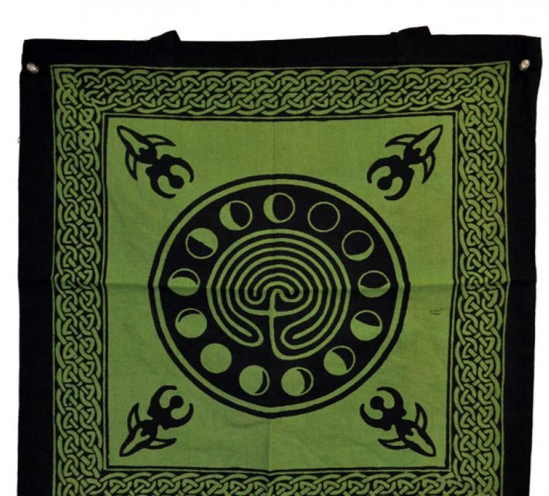 Goddess of Earth with phases of Moon Tote Bag