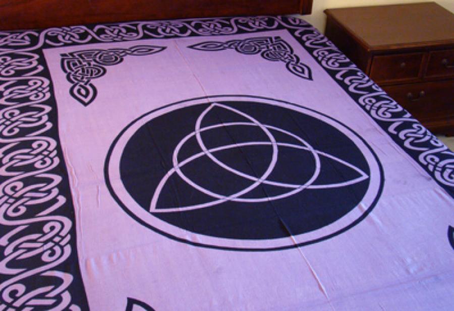 Triquetra printed Tapestry 72x108"