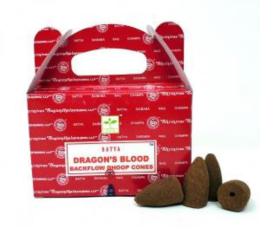 Satya Dragon's Blood BACKFLOW Cones