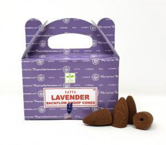 Satya Lavender BACKFLOW Cones