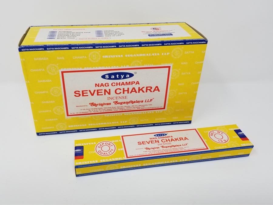 SATYA - SEVEN CHAKRA 15gms