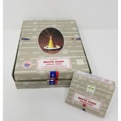 Satya White Sage Cones