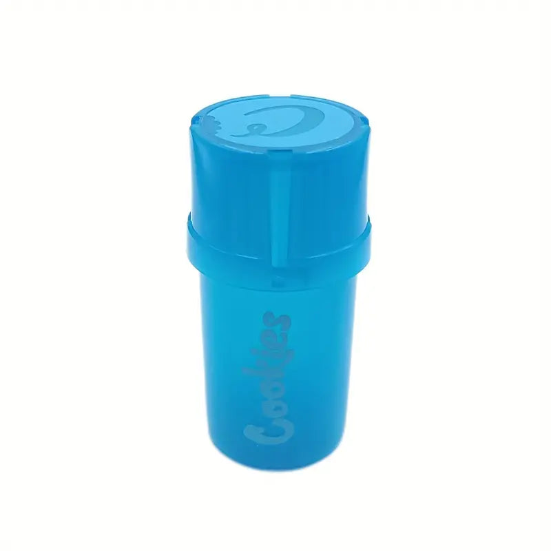 1pc, Plastic Tobacco Grinding Storage, Multifunctional Portable Smoke Grinder Mini Spice Pepper Herb Grinding Crushed Storage Container Kitchen Cigarette Accessories