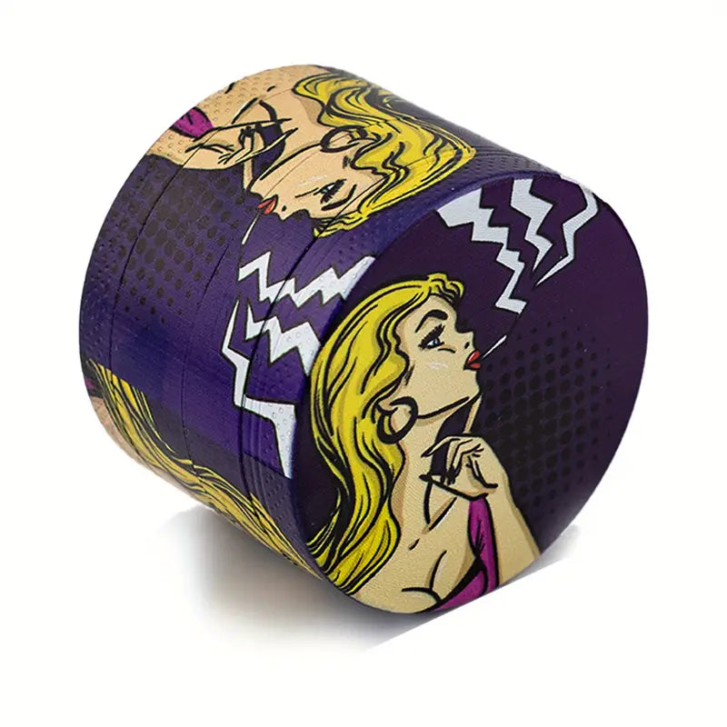 1 Set, Spice Grinder, Cartoon Tobacco Grinder, Creative Spice Grinder, Metal Grinder For Kitchen, Multifunctional Spice Crusher, Kitchen Gadgets, Kitchen Supplies, 2inch/5.08cm