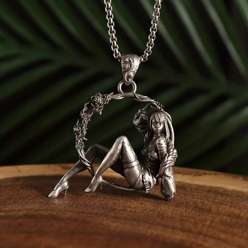 Dancer Necklace Alloy
