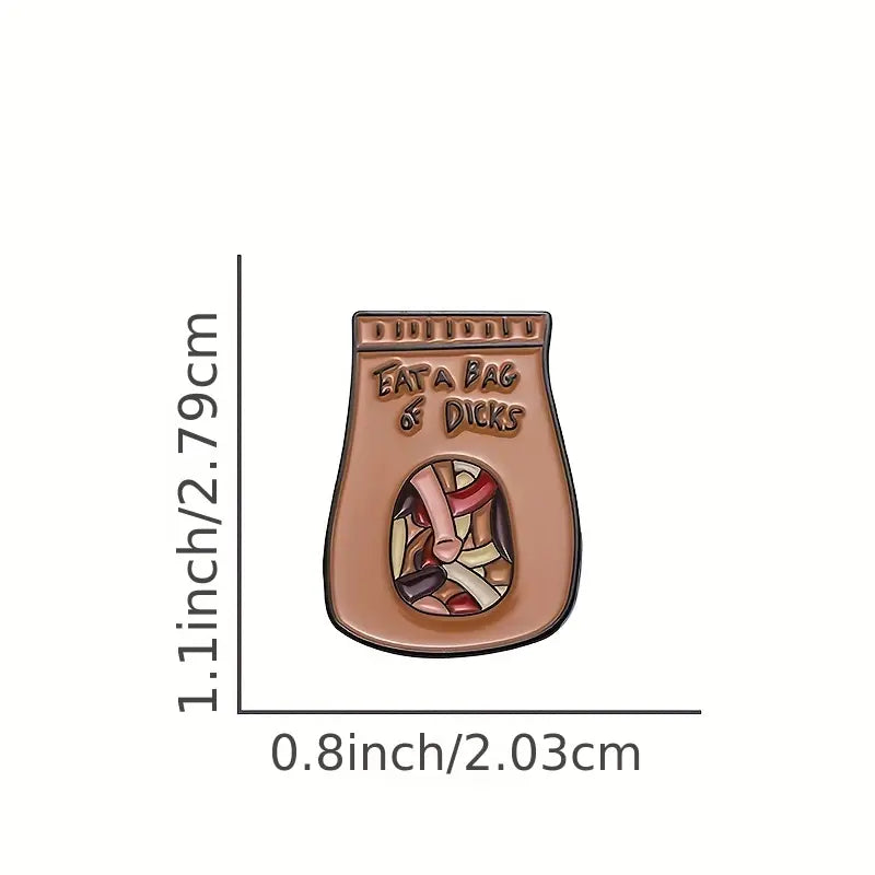 ADULT enamel pin - Funny