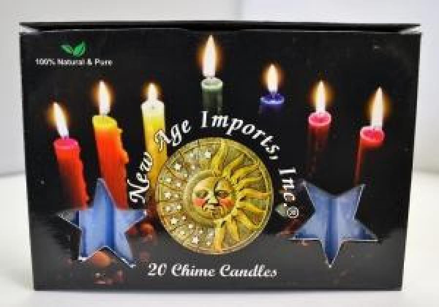 SEA BLUE 4" Chime Candles