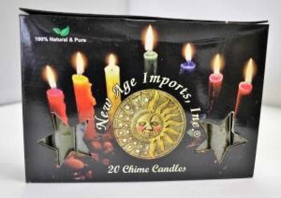 ARMY GREEN 4" Chime Candles