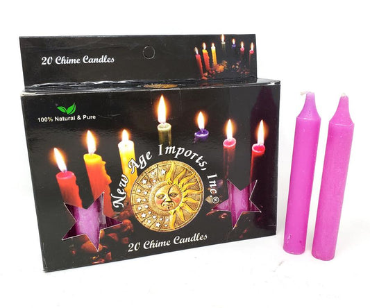 PINK 4" Chime Candles
