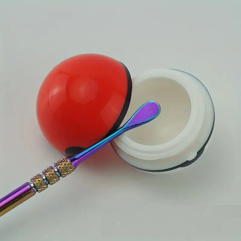 Silicone Dab Jar Box Wax Container Pokemon