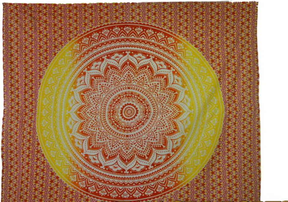 Mandala Cotton Tapestry 84x96''