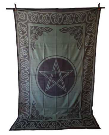 Pentagram printed Tapestry