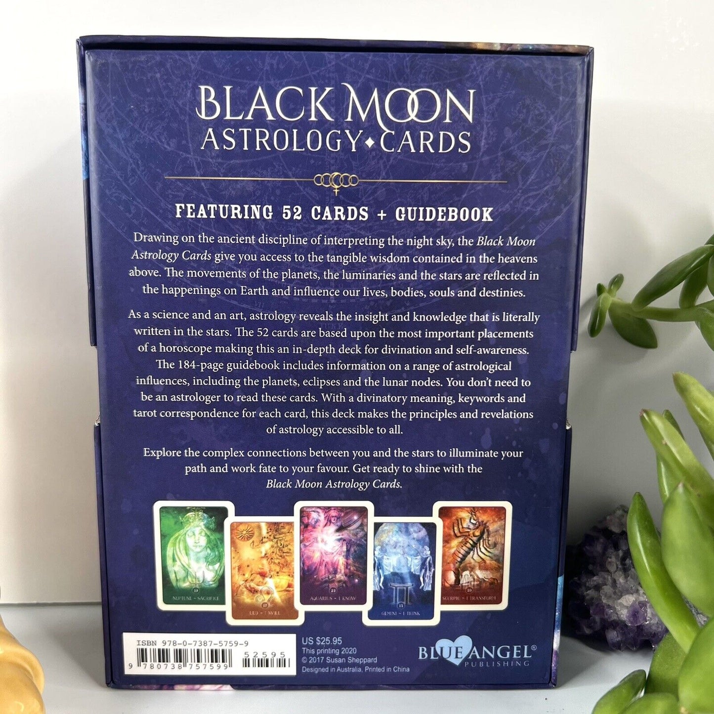 Black Moon Astrology Cards - Zodiac - Tarot - Divination - NEW!
