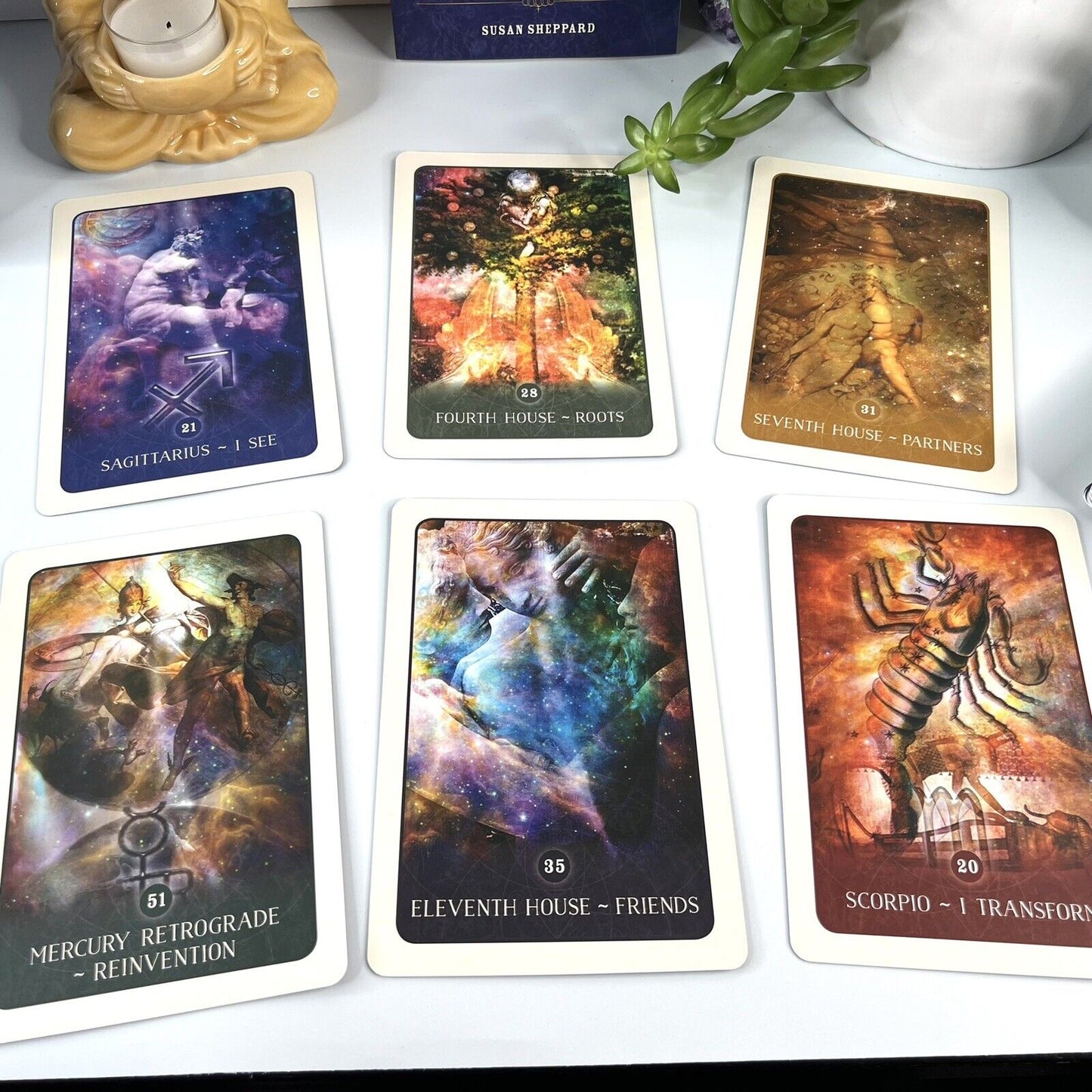 Black Moon Astrology Cards - Zodiac - Tarot - Divination - NEW!