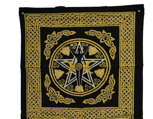 Earth Goddess Pentacle Tote Bag