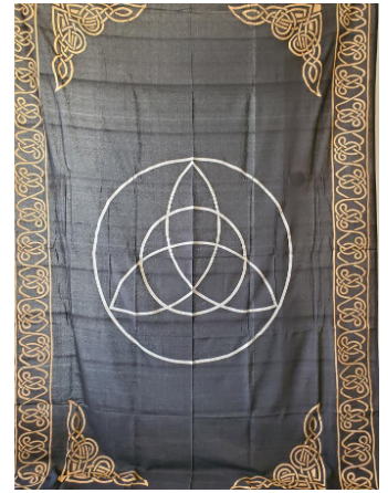Triquetra printed Tapestry 72x108"